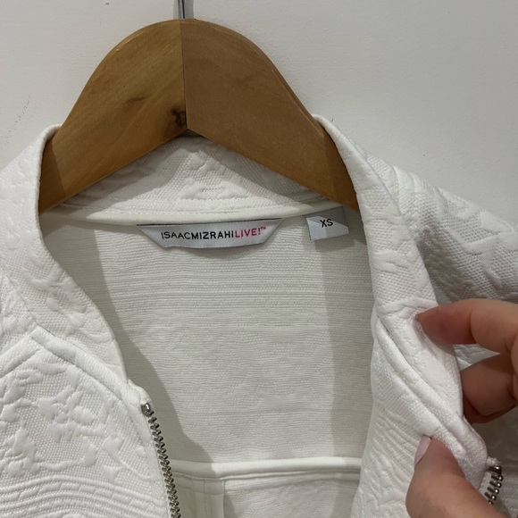 ISAAC MIZRAHI LIVE - IVORY JACKET 538502 - Picture 3 of 7